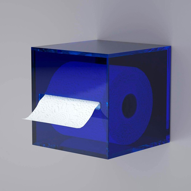 Towel holder | Plexiglass | Transparent | Cosmea Collection