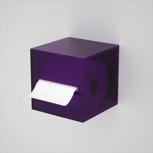 Towel holder | Plexiglass | Transparent | Cosmea Collection