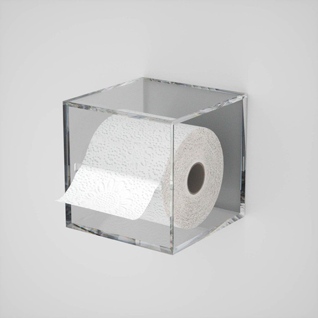 Towel holder | Plexiglass | Transparent | Cosmea Collection