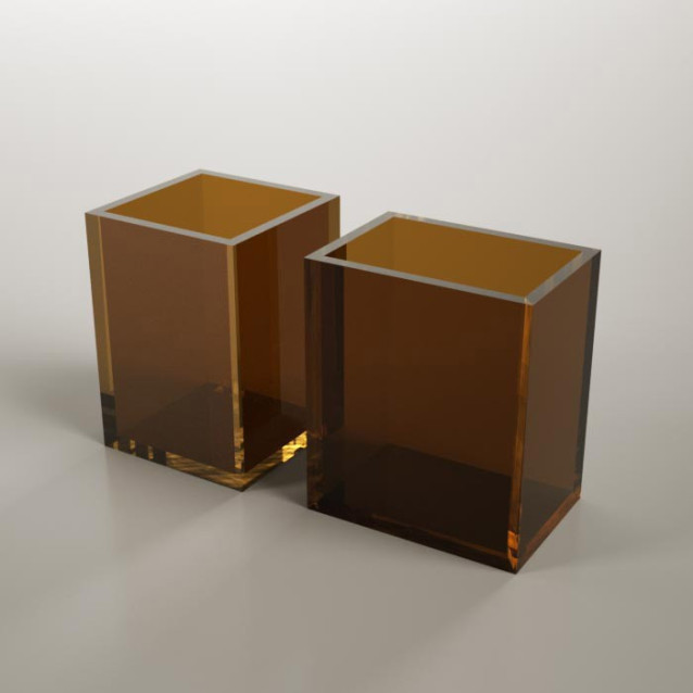 Towel holder | Plexiglass | Transparent | Cosmea Collection