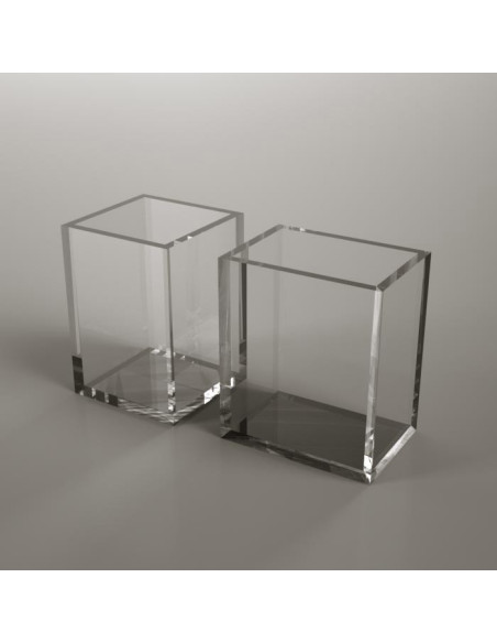 Towel holder | Plexiglass | Transparent | Cosmea Collection