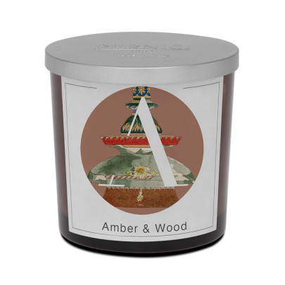 Candela profumata Amber & Wood | Elementi | Pernici