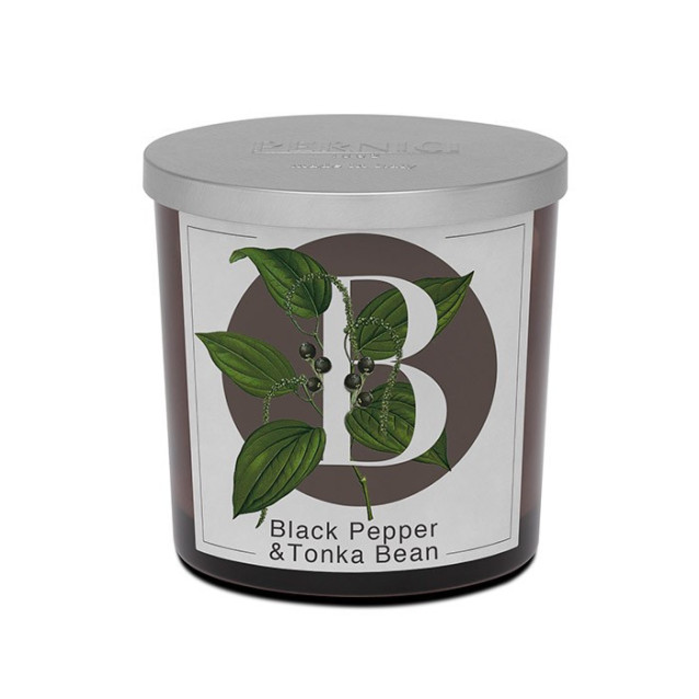 Black Pepper & Tonka Bean scented candle | Elementi | Pernici