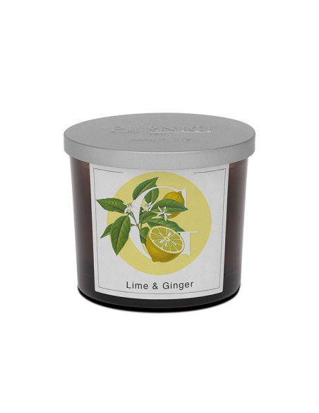 Lime & Ginger scented candle | Elementi | Pernici