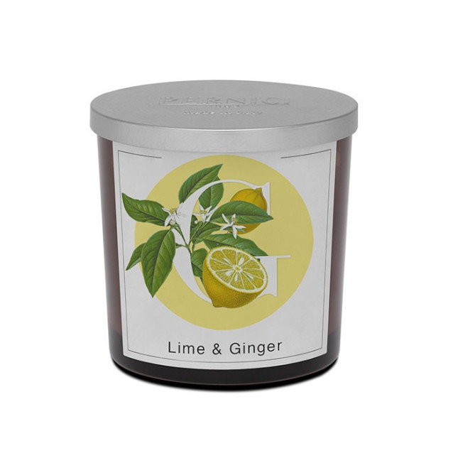 Lime & Ginger scented candle | Elementi | Pernici