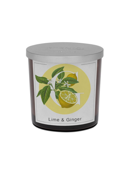 Lime & Ginger scented candle | Elementi | Pernici