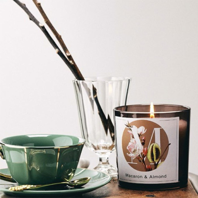 Lime & Ginger scented candle | Elementi | Pernici