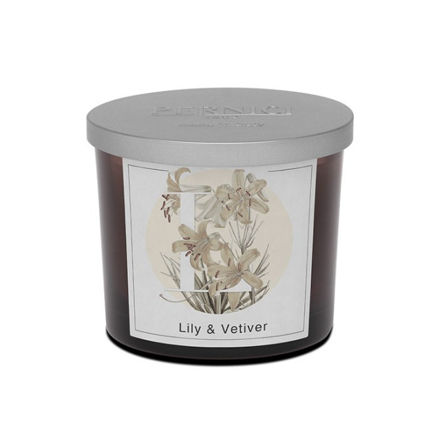 Lily & Vetiver scented candle | Elementi | Pernici