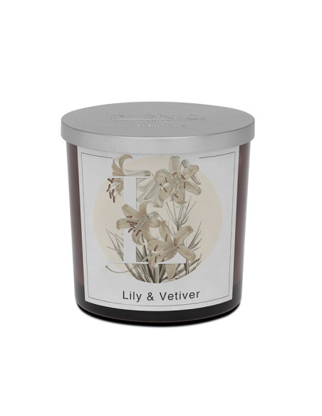 Lily & Vetiver scented candle | Elementi | Pernici