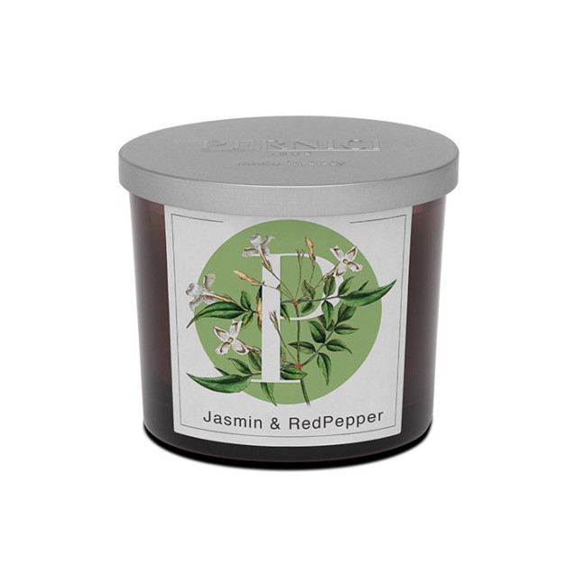 Jasmin & Red Pepper scented candle | Elementi | Pernici