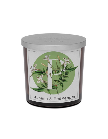 Jasmin & Red Pepper scented candle | Elementi | Pernici