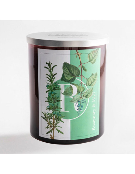 Rosemary & Mint scented candle | Elementi | Pernici