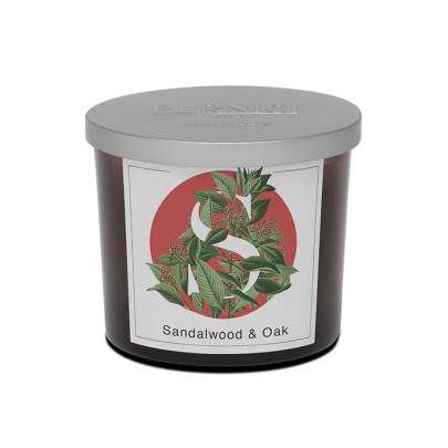 Sandalwood & Oak scented candle | Elementi | Pernici