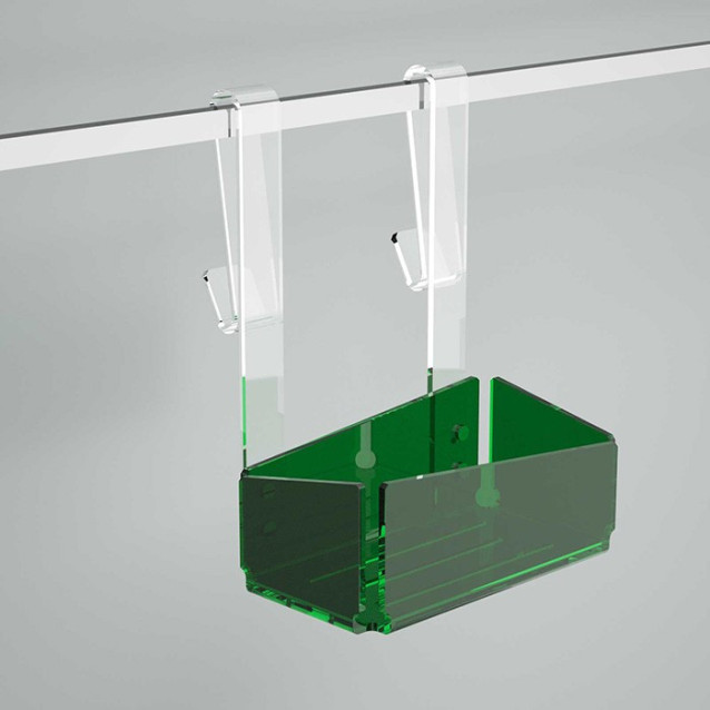 Single shelf for shower box | Plexiglass | 7 colors available