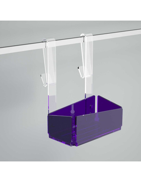 Single shelf for shower box | Plexiglass | 7 colors available