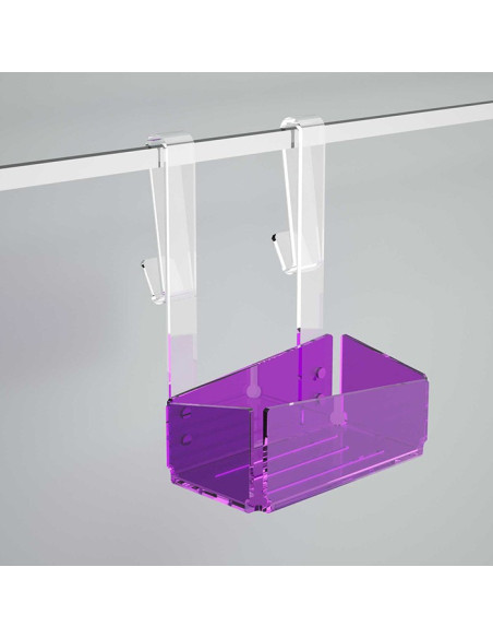 Single shelf for shower box | Plexiglass | 7 colors available