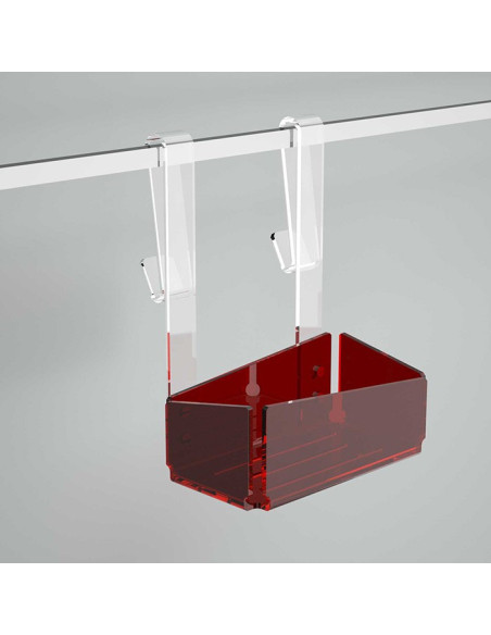 Single shelf for shower box | Plexiglass | 7 colors available