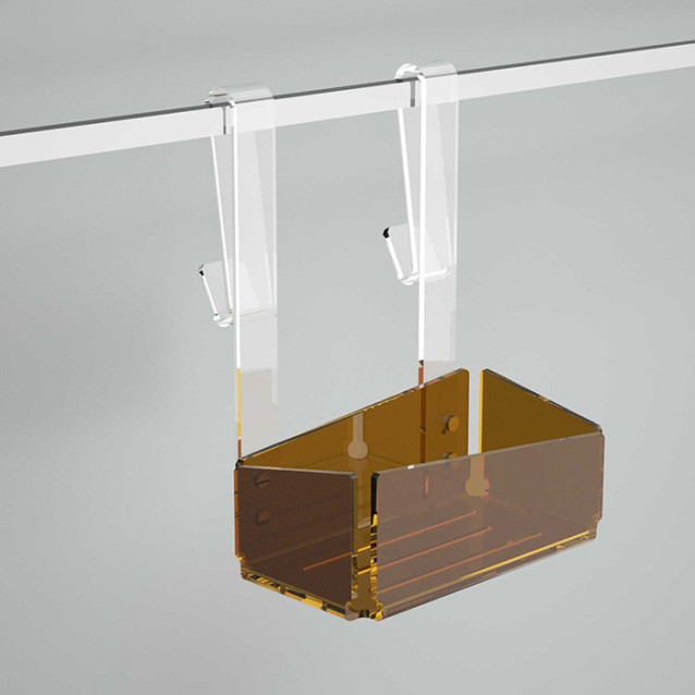 Single shelf for shower box | Plexiglass | 7 colors available