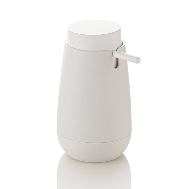 Ceramic toilet-brush holder with a grey rubber effect lining