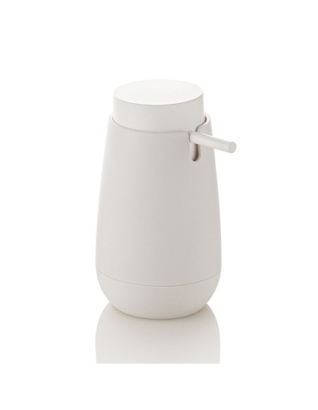 Ceramic toilet-brush holder with a grey rubber effect lining