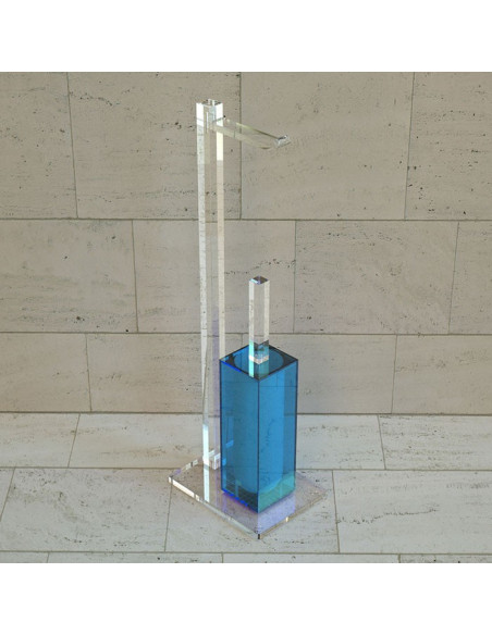 Freccia pedestal | Coloured plexiglass | Petrozzi