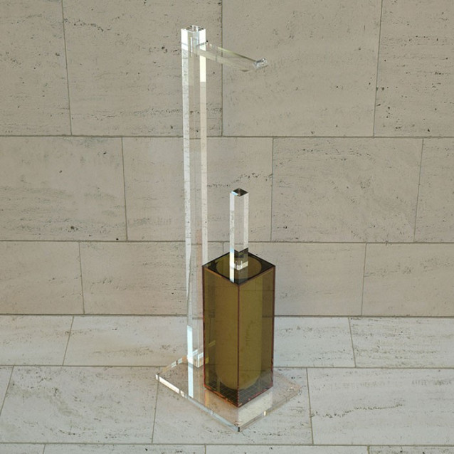 Freccia pedestal | Coloured plexiglass | Petrozzi