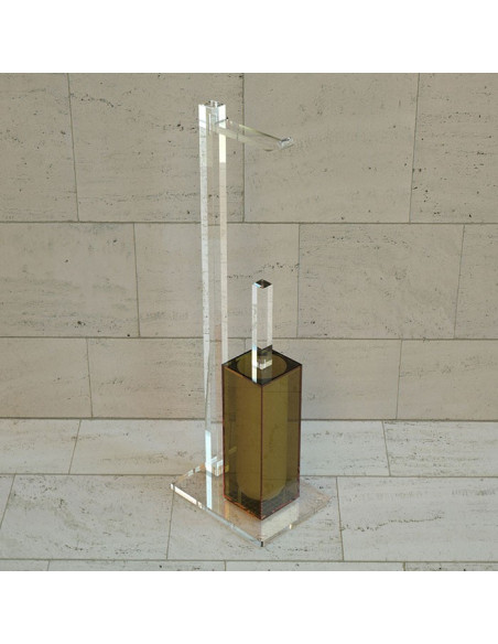 Freccia pedestal | Coloured plexiglass | Petrozzi