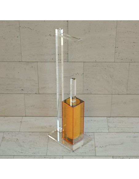 Freccia pedestal | Coloured plexiglass | Petrozzi