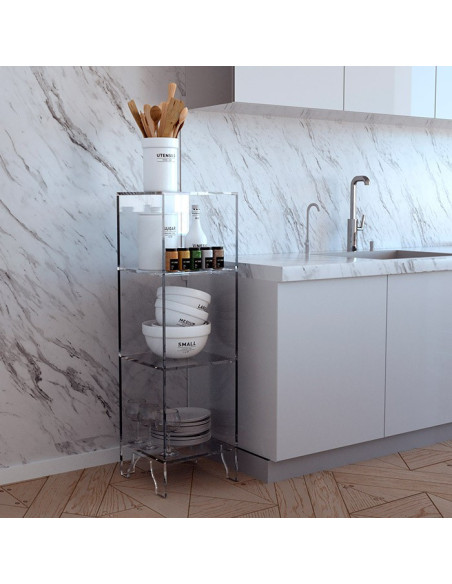 Credenza GLASSY in Plexiglass disponibile in 14 colori