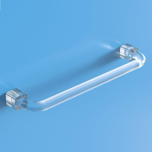 Porta asciugamano in plexiglass | Trasparente | Cosmea
