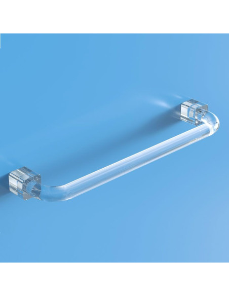 Porta asciugamano in plexiglass | Trasparente | Cosmea