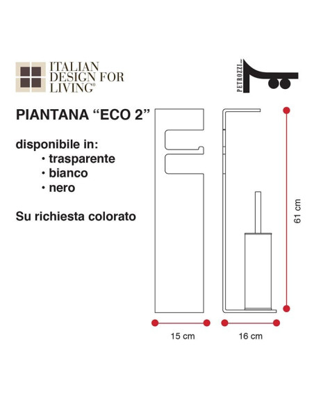 Freccia pedestal | Coloured plexiglass | Petrozzi