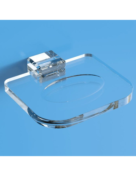 Portasapone in plexiglass | Trasparente | Cosmea