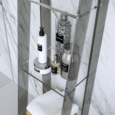 Ladder with 5 trays | Plexiglass | 12 colors available | Easy Collection