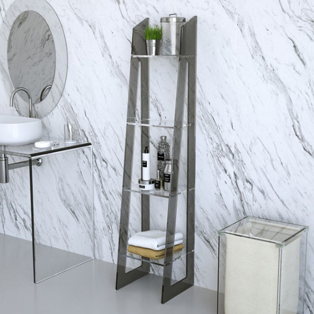 Ladder with 5 trays | Plexiglass | 12 colors available | Easy Collection