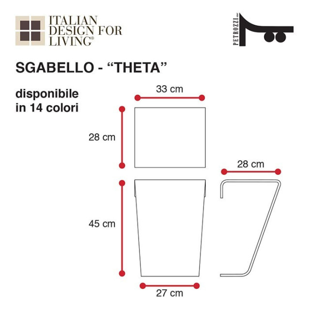 Stool | Plexiglass | 10 colors available | Comodo Collection