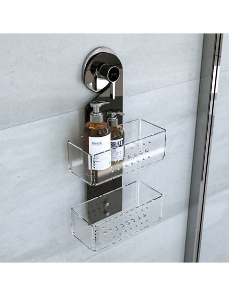 Shelf hanger for shower box | Plexiglass | 7 colors available