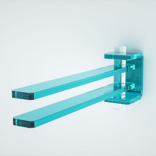 Towel holder | Plexiglass | 7 colors available