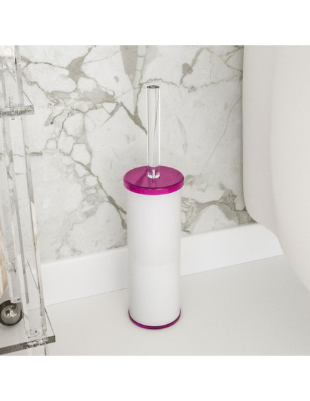 Toilet brush holder | Plexiglass | 7 colors available