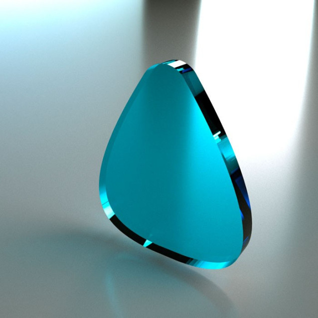 Acqua squeegee | Colored plexiglass | Petrozzi