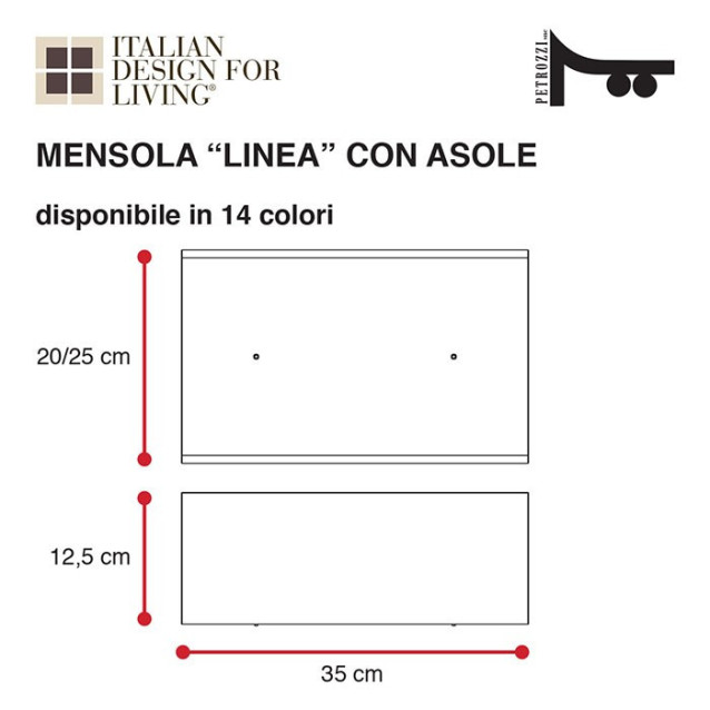 Towel holder | Plexiglass | Transparent | Cosmea Collection