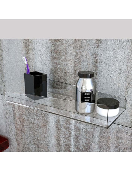 Shelf with sides | Plexiglass | 7 colors available