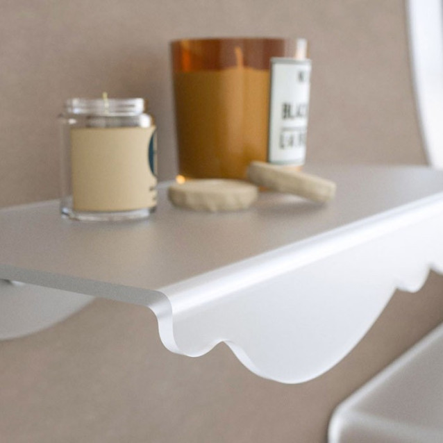 Triple shelf for shower box | Plexiglass | 7 colors available