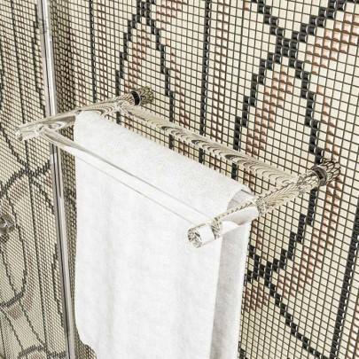 Towel holder | Plexiglass | Transparent | Cosmea Collection