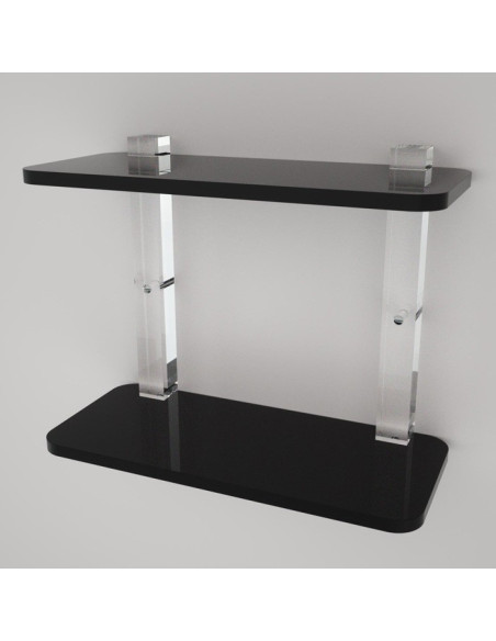 Shelf with sides | Plexiglass | 7 colors available