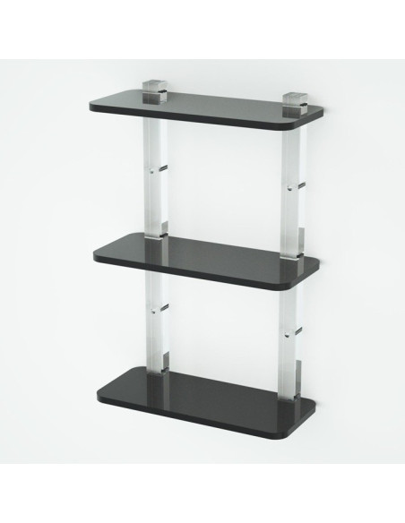 Shelf with sides | Plexiglass | 7 colors available