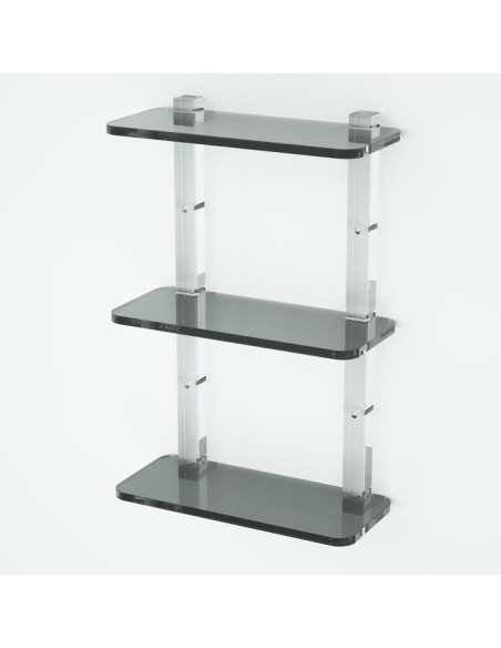Shelf with sides | Plexiglass | 7 colors available