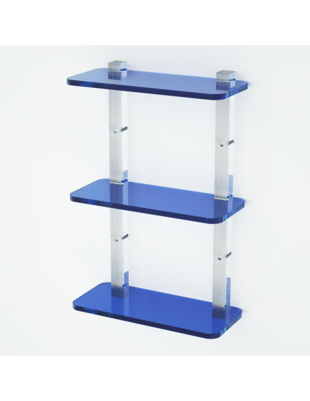 Shelf with sides | Plexiglass | 7 colors available