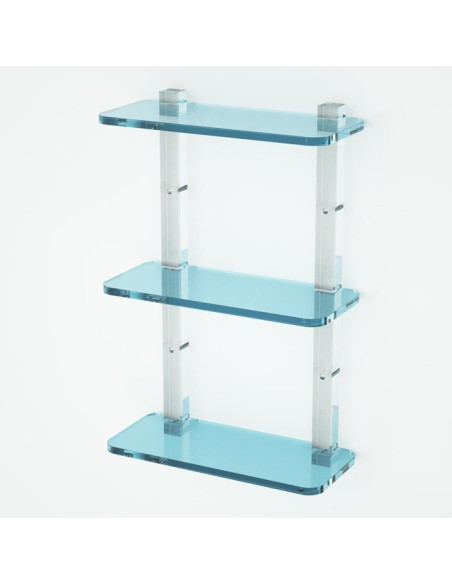 Shelf with sides | Plexiglass | 7 colors available