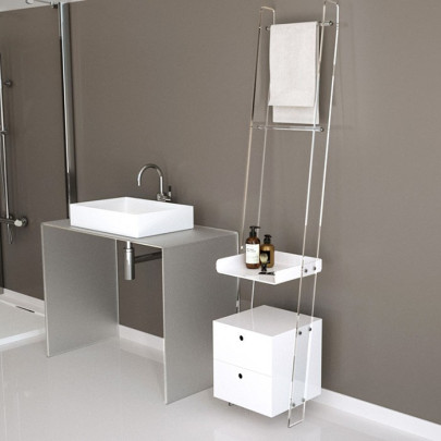 Ladder with 5 trays | Plexiglass | 12 colors available | Easy Collection